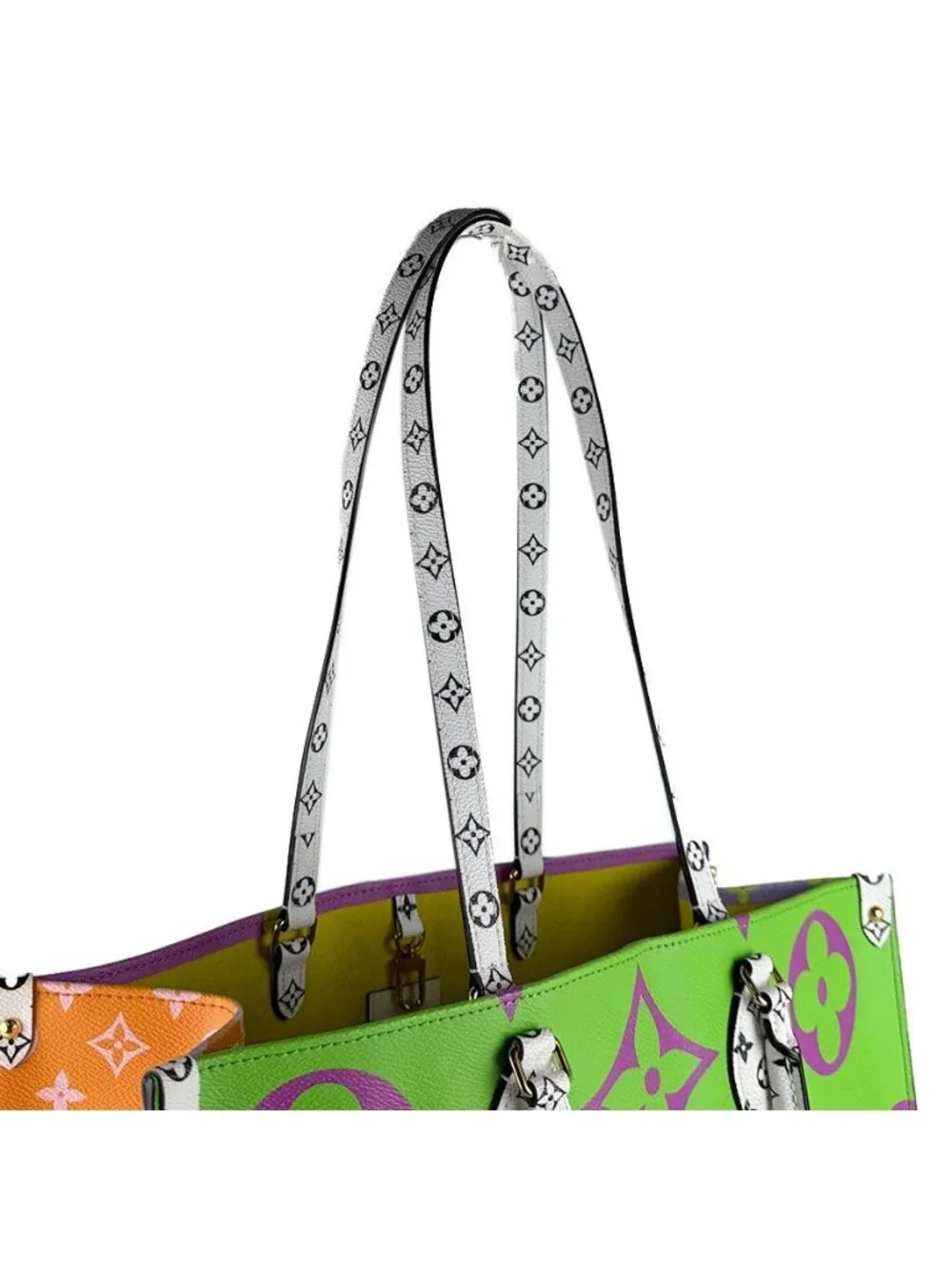 Louis Vuitton Shoulder Bag Monogram Giant Multicolor on the Go GM